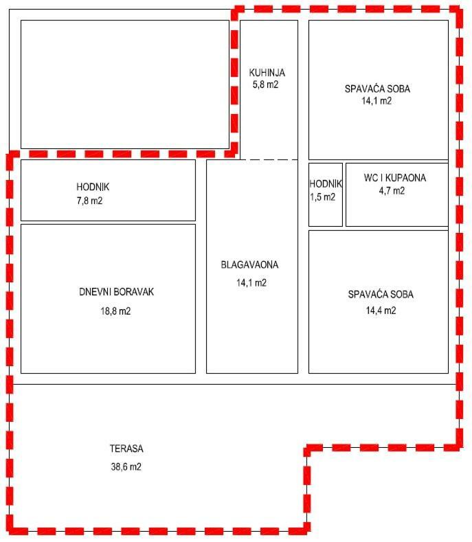 Apartmani Branka Crikvenica Exterior foto